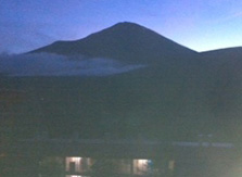 須走からの富士山、迫力が違います。
